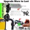 image  7 Trolley Sewer Camera HD 1080P wDVR32GBTelescoping Aluminum Handle ampamp 2 Wheels for Sewer Pipe CameraIPS Screen5000mAh Battery USBC 360 Rotate Drain Cam165ft50mQuickUnlock Y Clamp