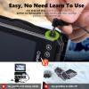 imageFishPRO 2026 Upgrade 45 True HD 1080P Underwater Fishing Camera Plug ampamp Play  Ice Fishing Camera Underwater w 5000mAh USBC IRLED Fish Finder for IceLakeKayak 20m66ftKA4515