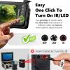 imageFishPRO 2026 Upgrade 45 True HD 1080P Underwater Fishing Camera Plug ampamp Play  Ice Fishing Camera Underwater w 5000mAh USBC IRLED Fish Finder for IceLakeKayak 20m66ftKA4515