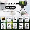imageFishPRO 2026 Upgrade 45 True HD 1080P Underwater Fishing Camera Plug ampamp Play  Ice Fishing Camera Underwater w 5000mAh USBC IRLED Fish Finder for IceLakeKayak 20m66ftKA4515
