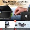 imageFishPRO 2026 Upgrade The PRO in Underwater Fishing Camera 43 Ice Fishing Camera UnderwaterNO Need Learn 1000TVL Ice Fish Gift for Men Ice Fish Finder for Boat Fish wIRUSBC5000mAh50ftKA4315 DVR