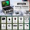 imageFishPRO 2026 Upgrade Underwater Fishing Camera 1200TVL 7 Ice Fishing Camera UnderwaterAluminum Box Fish Finder Ice Fishing Gifts for Men IRLED 4500mAh 50ftALU7015