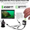 imageFishPRO 2026 Upgrade Underwater Fishing Camera 1200TVL 7 Ice Fishing Camera UnderwaterAluminum Box Fish Finder Ice Fishing Gifts for Men IRLED 4500mAh 50ftALU7015