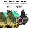 imageFishPRO 2026 Upgrade Underwater Fishing Camera 1200TVL 7 Ice Fishing Camera UnderwaterAluminum Box Fish Finder Ice Fishing Gifts for Men IRLED 4500mAh 50ftALU7015 DVR