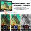 imageFishPRO 2026 Upgrade Underwater Fishing Camera 1200TVL 7 Ice Fishing Camera UnderwaterAluminum Box Fish Finder Ice Fishing Gifts for Men IRLED 4500mAh 50ftALU7015 DVR