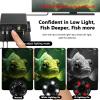 imageFishPRO 2026 Upgrade Underwater Fishing Camera wHDMIAV  HD1080P Connect Your Own Monitor Ice Fishing Camera Underwater DC12V Charging Full Aluminum Ice Fishing Gifts for Men IRLED 66ft