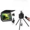 imagem7 DVR  Positioner for Underwater Fishing Camera  FullAluminum Tripod for Ice Fishing Camera Underwater 2Way 360 Rotating Remote ampamp Manual Control with 14quot Tilt Mount