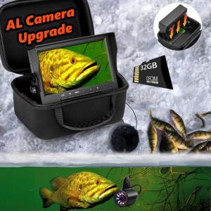 imageFishPRO 2026 Upgrade Underwater Fishing Camera  No Slide Off 7 Ice Fishing Camera Underwater 1200TVL wBracket 24pcs Light 4500mAh Portable Fish Finder Ice Fish Gifts for Men 50ftKAB7015 DVR
