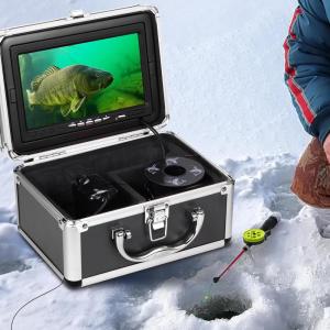 imageFishPRO 2026 Upgrade Underwater Fishing Camera 1200TVL 7 Ice Fishing Camera UnderwaterAluminum Box Fish Finder Ice Fishing Gifts for Men IRLED 4500mAh 50ftALU7015