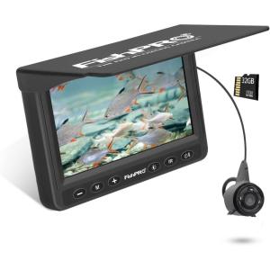 imageFishPRO 2026 Upgrade Underwater Fishing Camera 43 IPS HD 1000 TVL Pocket Ice Fishing Camera Underwater for Fish Portable Fish Finder wLCD Monitor IRLED for Ice Lake Sea Boat Kayak FishingKA4315 DVR
