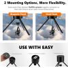 imageFishPRO   Tripod for Underwater Fishing Camera For Max 11quot Ice Hole  2 Fix Way Full Aluminum Positioner for Ice Fishing Camera Underwater w 14quot Tilt Mount Remote ControlTripod PRO