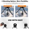 imageFishPRO   Tripod for Underwater Fishing Camera For Max 11 Ice Hole  2 Fix Way Full Aluminum Positioner for Ice Fishing Camera Underwater w 14 Tilt Mount Remote ControlTripod PRO
