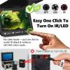 imageFishPRO  New Adjustable Focus NO1 HD 1080P Underwater Fishing Camera 7 IPS wDVR32GB 10000mAh Ice Fishing Camera Underwater Fish Finder for Boat Ice Lake Fish USBCLEDIR82FTJet Black