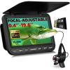 imageFishPRO  New Adjustable Focus NO1 HD 1080P Underwater Fishing Camera 7 IPS wDVR32GB 10000mAh Ice Fishing Camera Underwater Fish Finder for Boat Ice Lake Fish USBCLEDIR82FTCharcoal